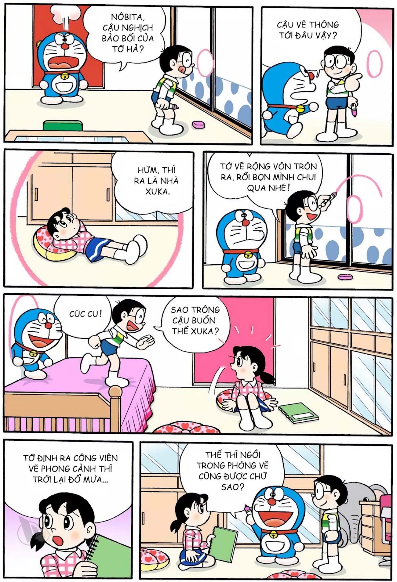 Chuyện Doreamon ngắn: Ăng-ten điều khiển - Cây bút thần kỳ 11 chuyen doreamon ngan ang ten dieu khien cay but than ky 11