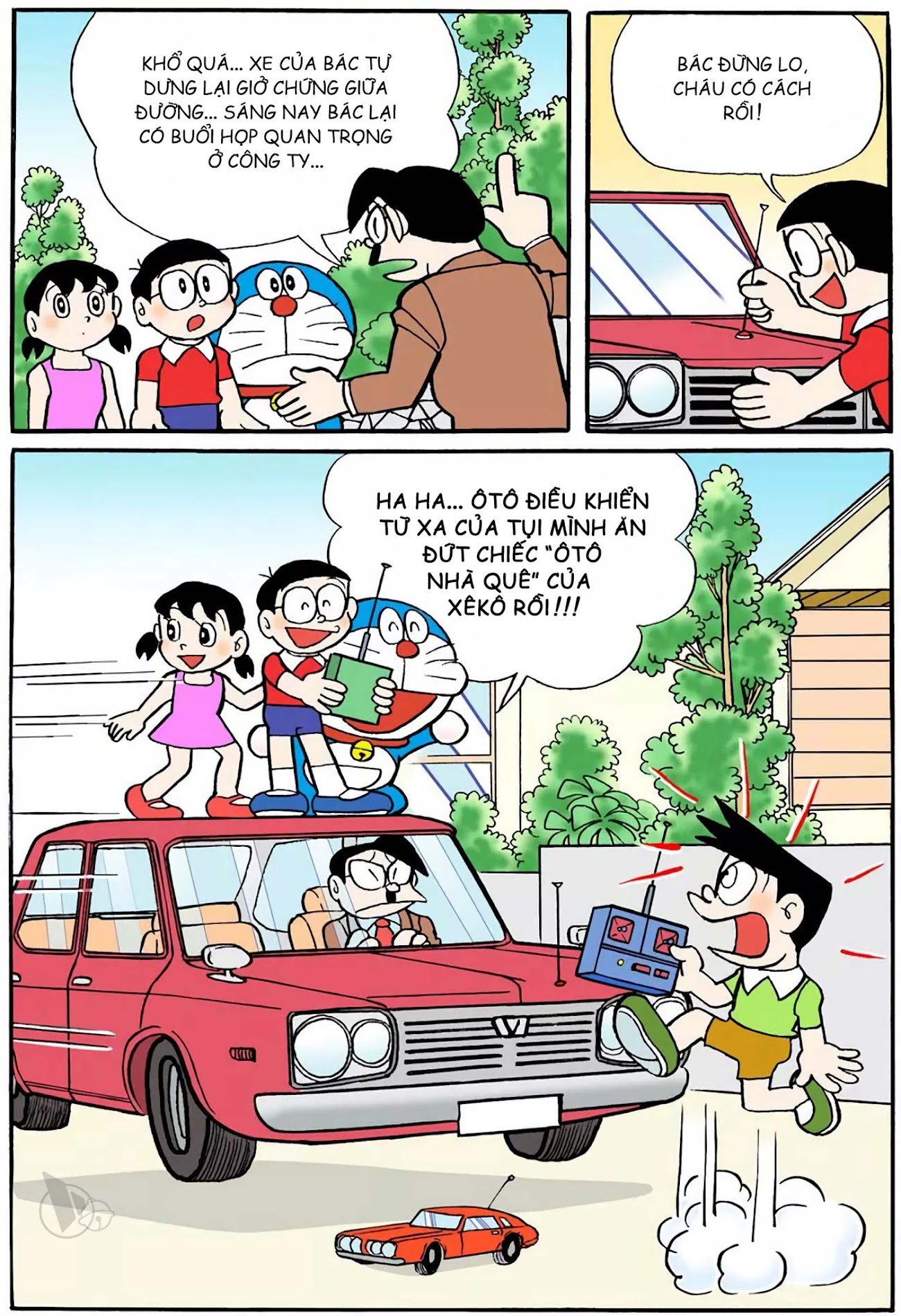 Chuyện Doreamon ngắn: Ăng-ten điều khiển - Cây bút thần kỳ 7 chuyen doreamon ngan ang ten dieu khien cay but than ky 13