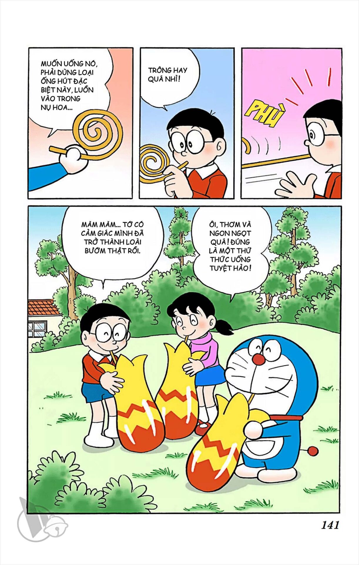 Chuyện Doreamon ngắn: Cùng bay lượn nào 7 chuyen doreamon ngan cung bay luon nao 2