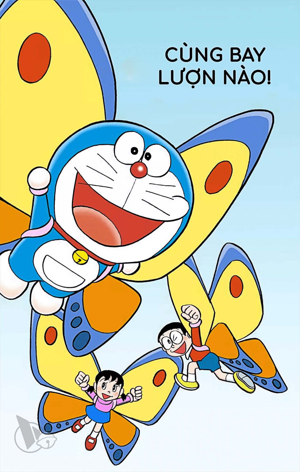 Chuyện Doreamon ngắn: Cùng bay lượn nào 1 chuyen doreamon ngan cung bay luon nao 6