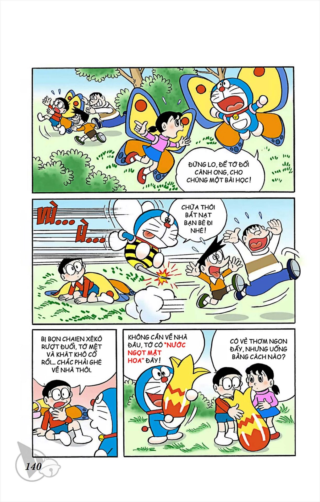 Chuyện Doreamon ngắn: Cùng bay lượn nào 6 chuyen doreamon ngan cung bay luon nao 7