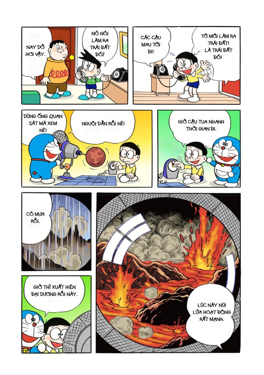 Chuyện Doreamon ngắn (tập 13): Xây dựng thế giới 6 chuyen doreamon ngan tap 13 xay dung the gioi 12
