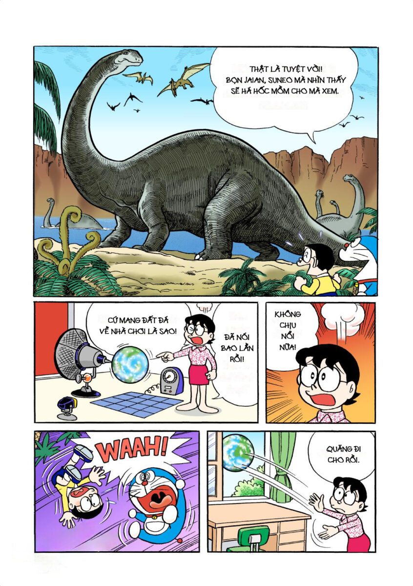 Chuyện Doreamon ngắn (tập 13): Xây dựng thế giới 12 chuyen doreamon ngan tap 13 xay dung the gioi 14