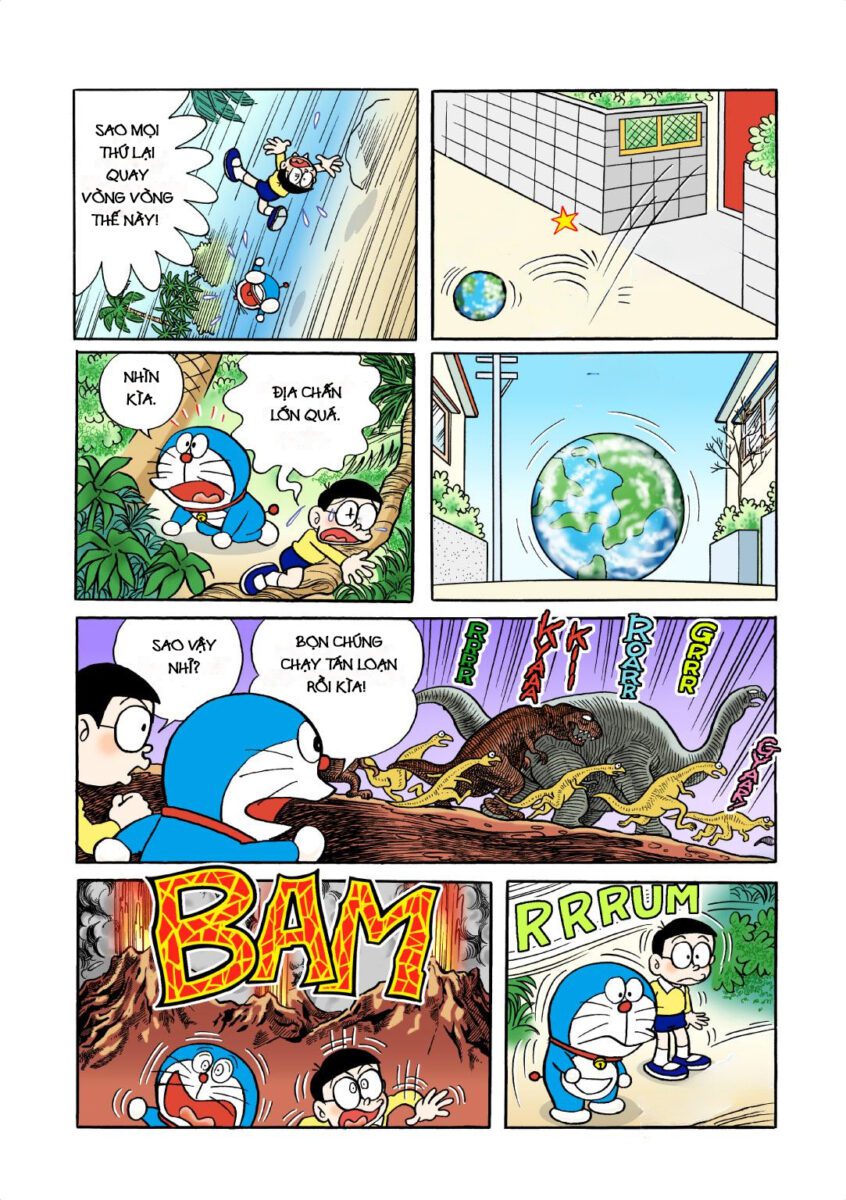 Chuyện Doreamon ngắn (tập 13): Xây dựng thế giới 13 chuyen doreamon ngan tap 13 xay dung the gioi 16