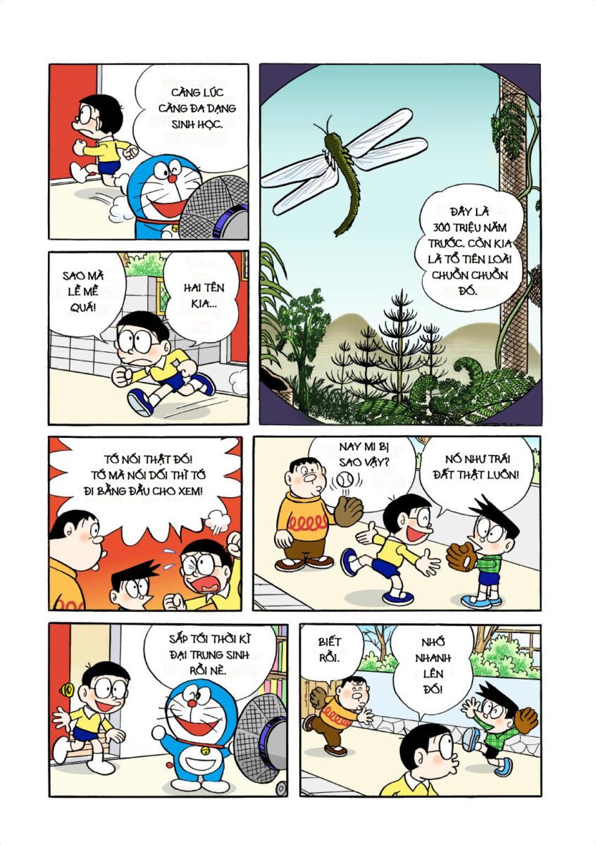 Chuyện Doreamon ngắn (tập 13): Xây dựng thế giới 8 chuyen doreamon ngan tap 13 xay dung the gioi 17