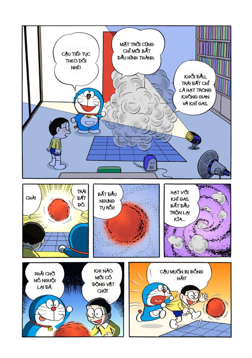 Chuyện Doreamon ngắn (tập 13): Xây dựng thế giới 5 chuyen doreamon ngan tap 13 xay dung the gioi 2
