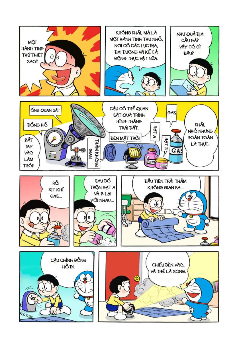 Chuyện Doreamon ngắn (tập 13): Xây dựng thế giới 4 chuyen doreamon ngan tap 13 xay dung the gioi 3