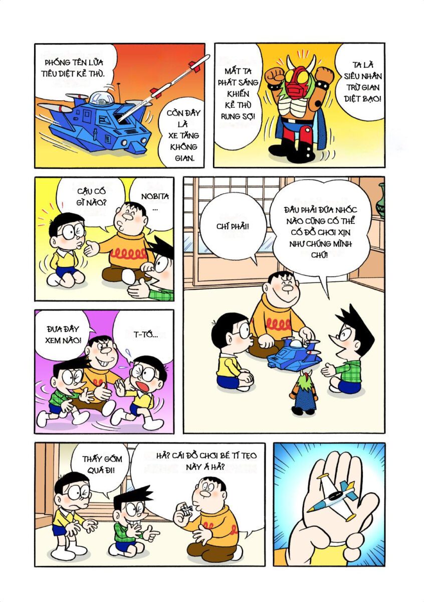 Chuyện Doreamon ngắn (tập 13): Xây dựng thế giới 2 chuyen doreamon ngan tap 13 xay dung the gioi 4
