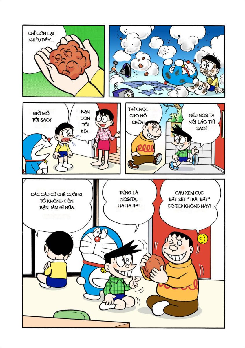 Chuyện Doreamon ngắn (tập 13): Xây dựng thế giới 17 chuyen doreamon ngan tap 13 xay dung the gioi 7