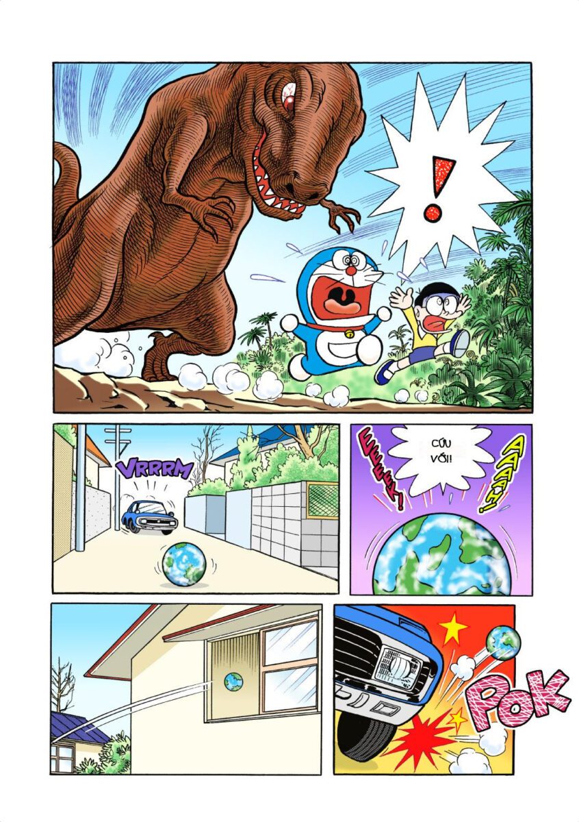 Chuyện Doreamon ngắn (tập 13): Xây dựng thế giới 15 chuyen doreamon ngan tap 13 xay dung the gioi 8