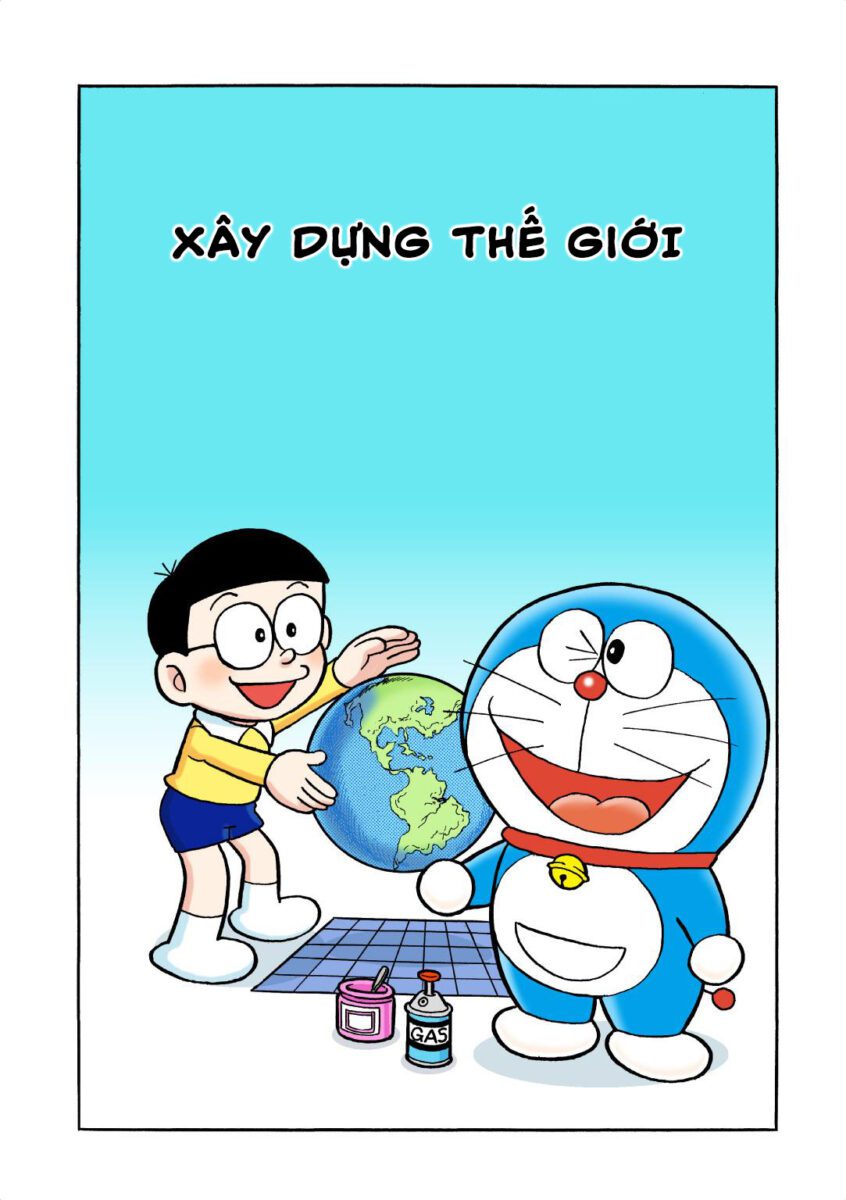 Chuyện Doreamon ngắn (tập 13): Xây dựng thế giới 1 chuyen doreamon ngan tap 13 xay dung the gioi