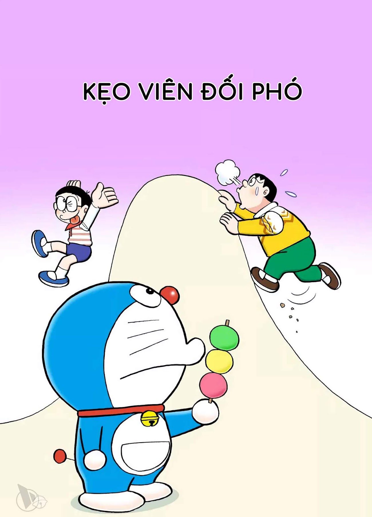 Chuyện Doreamon ngắn: Vô lăng vạn năng - Kẹo viên đối phó 8 chuyen doreamon ngan vo lang van nang keo vien doi pho