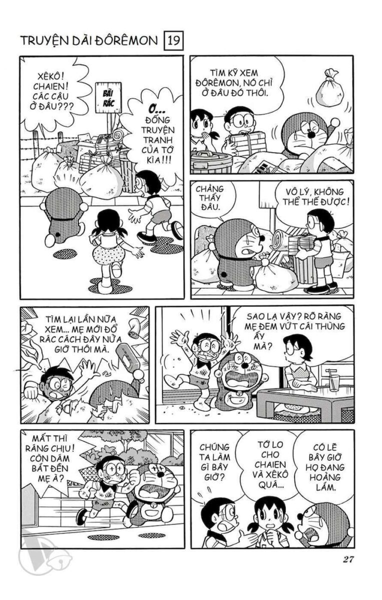 truyen doreamon dai 19 di tim mien dat moi 27