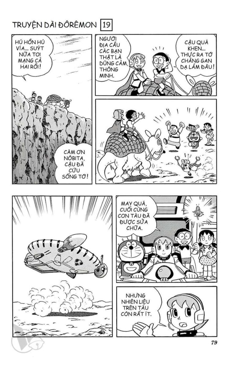 truyen doreamon dai 19 di tim mien dat moi 40