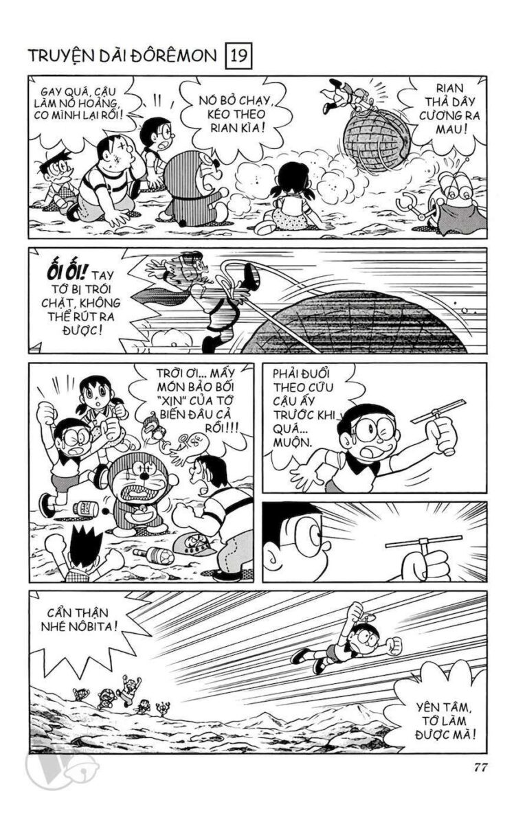 truyen doreamon dai 19 di tim mien dat moi 97